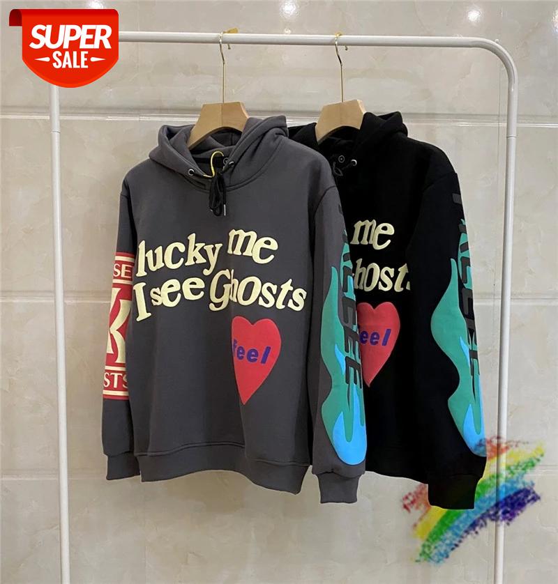New Kanye West Hoodie Men Women Kid Cudi LUCKY ME I SEE GHOST Hoodies Kids See Ghost Sweatshirts Foam Print Pullovers #qy6O, Black
New Kanye West Hoodie Men Women Kid Cudi LUCKY ME I SEE GHOST Hoodies Kids See Ghost Sweatshirts Foam Print Pullovers #qy6O, Black
