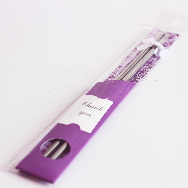 Party Favor Stainless steel chopsticks Chinese style wedding Function favors gifts DH201
Party Favor Stainless steel chopsticks Chinese style wedding Function favors gifts DH201
