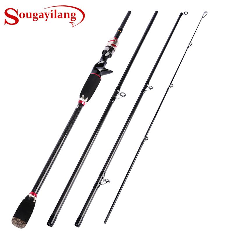 Boat Fishing Rods Sougayilang Baitcasting Rod 1.8-2.1M 4 Sections Carbon Fiber Lure Freshwater Salt Water Casting Travel Pecsa
Boat Fishing Rods Sougayilang Baitcasting Rod 1.8-2.1M 4 Sections Carbon Fiber Lure Freshwater Salt Water Casting Travel Pecsa