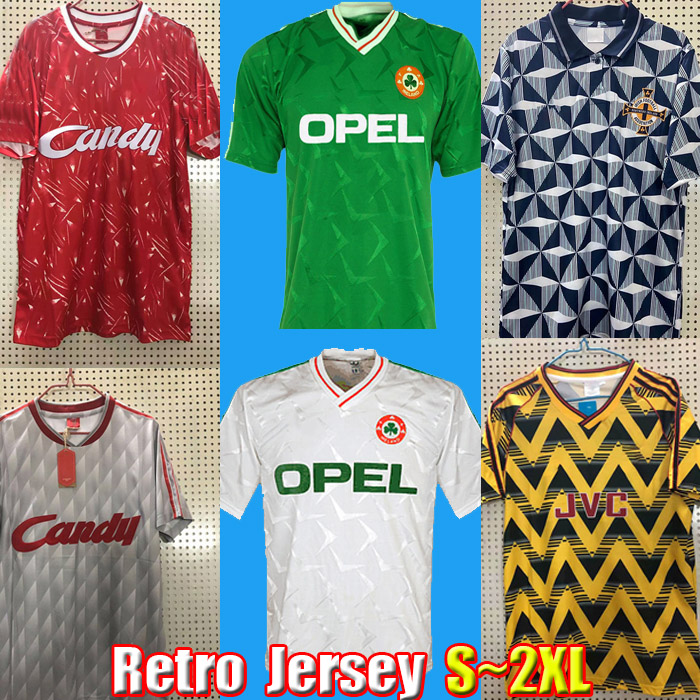 TOP Thailand RETRO Ireland soccer jerseys 1990 1991 1992 1993 1994 vintage football shirt Northern 90 91 92 93 94 National Man Kits Uinform to XXL, Ireland 90 home
TOP Thailand RETRO Ireland soccer jerseys 1990 1991 1992 1993 1994 vintage football shirt Northern 90 91 92 93 94 National Man Kits Uinform to XXL, Ireland 90 home