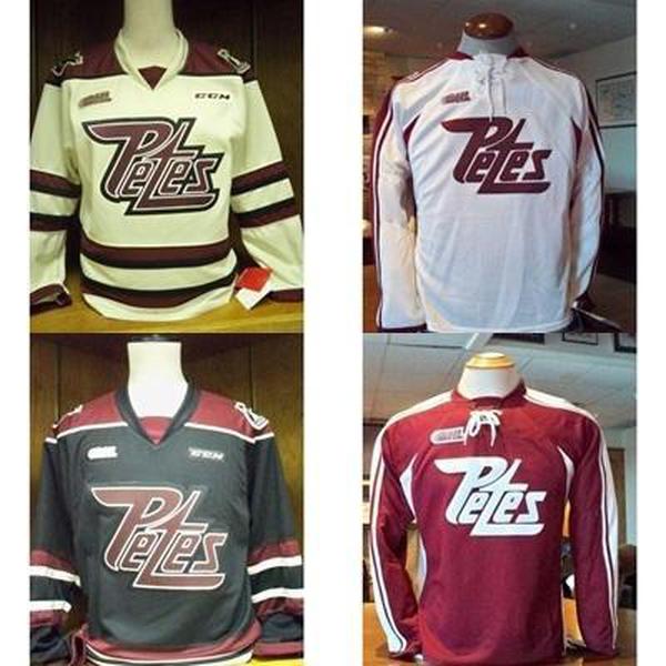 2016-2017 Newest Customize OHL Peterborough Petes Jersey Mens Womens Kids Personalized Stitched Any Name NO.Ice Hockey Jerseys Goalit Cut, Black;red
2016-2017 Newest Customize OHL Peterborough Petes Jersey Mens Womens Kids Personalized Stitched Any Name NO.Ice Hockey Jerseys Goalit Cut, Black;red