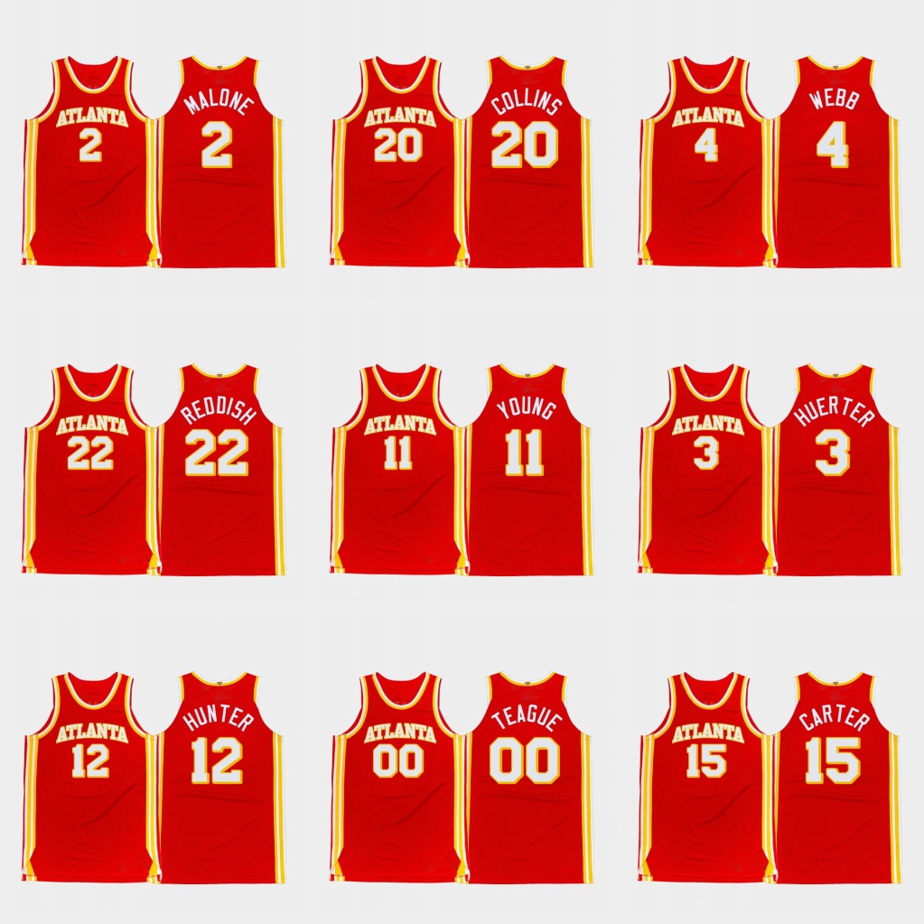 Atlanta Hawks Men Trae Young Kevin Huerter De'andre Hunter Vince Carter NBA 2020-21 Custom Icon Authentic Torch Red Jersey, Black;red
Atlanta Hawks Men Trae Young Kevin Huerter De'andre Hunter Vince Carter NBA 2020-21 Custom Icon Authentic Torch Red Jersey, Black;red