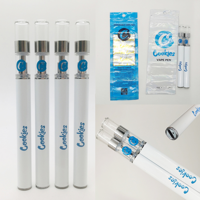Cookies Rechargeable Disposable Vape Pen 0.5ml Empty Glass Tank E-cigarettes Thick Oil Cartridges 280mAh Vapes Battery Vaporizer Pens Starter Kits with Packaging
Cookies Rechargeable Disposable Vape Pen 0.5ml Empty Glass Tank E-cigarettes Thick Oil Cartridges 280mAh Vapes Battery Vaporizer Pens Starter Kits with Packaging