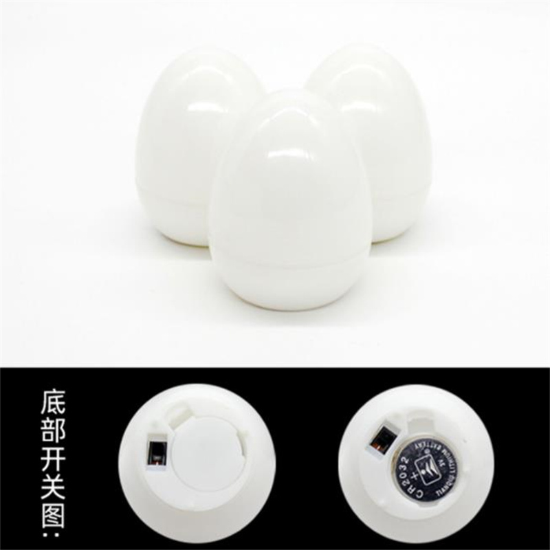 2022 new simulation plastic egg lantern electronic LED Home Decoration Easter egg children's toy gift