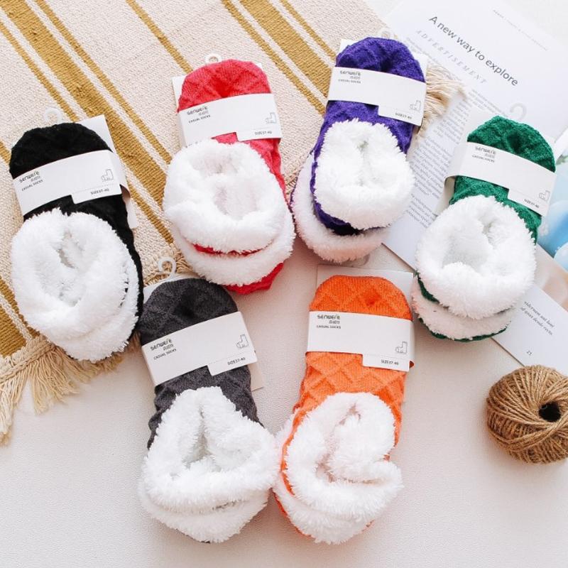 Slippers 1pair Men Women Unisex Thicken Sock Winter Warm Non Slip Elastic Home Indoor Bed Floor Socks Slipper 8 Colors, Black
Slippers 1pair Men Women Unisex Thicken Sock Winter Warm Non Slip Elastic Home Indoor Bed Floor Socks Slipper 8 Colors, Black
