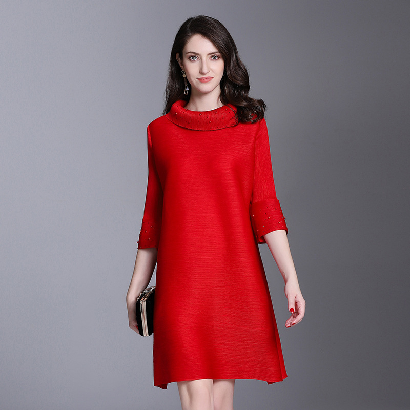 2021 New Autumn High French Fashion Pleated with Beads Flare Sleeves Large Size Red Scarf Collar Indie Clothes Rgq6, Black
2021 New Autumn High French Fashion Pleated with Beads Flare Sleeves Large Size Red Scarf Collar Indie Clothes Rgq6, Black
