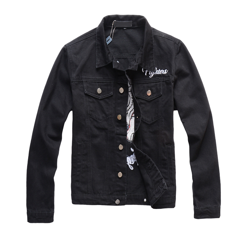 2021 New Style Men's Male Autumn Winter European American Street Fashion Brand Black Denim Tiger Pattern Embroidery Slim Jacket 8tbr
2021 New Style Men's Male Autumn Winter European American Street Fashion Brand Black Denim Tiger Pattern Embroidery Slim Jacket 8tbr