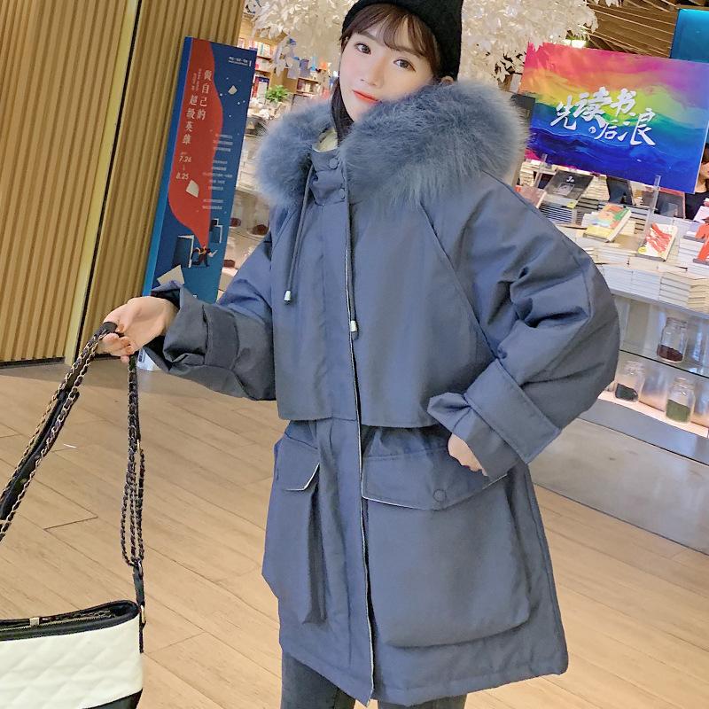 Women's Down & Parkas Winter Jacket 2021 Korean Loose Cotton Clothing Female Oversize Coat Large Size Quilted Women Warm