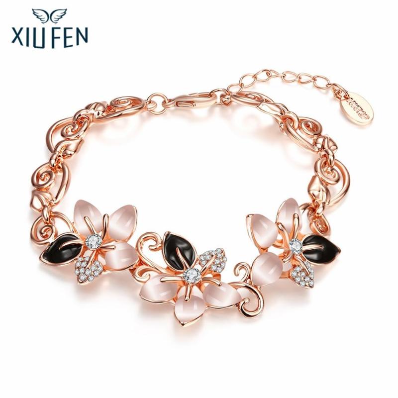 Link, Chain XIUFEN Woman Creative Fashion Flower Opal Rhinestone Bracelets Simple Leisure Alloy Hand
Link, Chain XIUFEN Woman Creative Fashion Flower Opal Rhinestone Bracelets Simple Leisure Alloy Hand