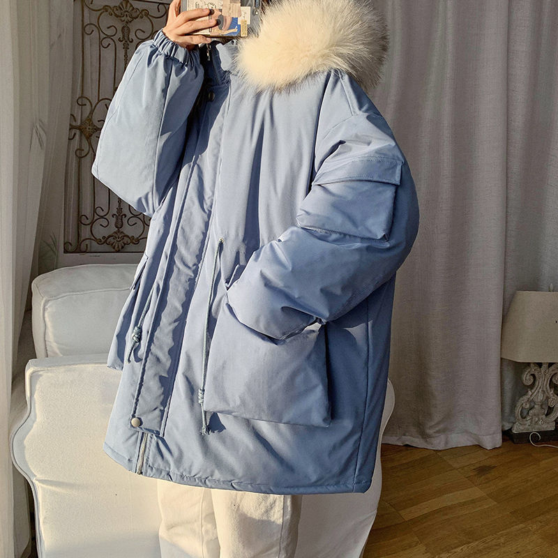2021 New Winter Jacket Men's Warm Fashion Casual Fur Collar Hooded Parka Men Wild Loose Korean Short Coat Mens Clothes M-2xl Qqw5, Blue
2021 New Winter Jacket Men's Warm Fashion Casual Fur Collar Hooded Parka Men Wild Loose Korean Short Coat Mens Clothes M-2xl Qqw5, Blue