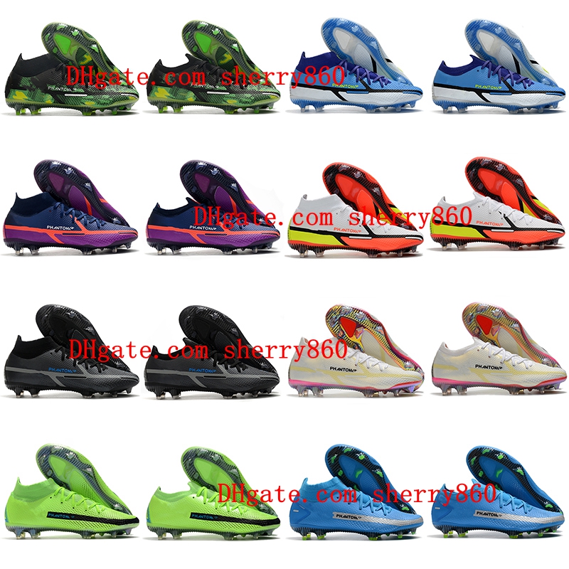 2021 Mens Phantom GT2 Dynamic Fit Elite FG Soccer Shoes high top low ankle Cleats football boots Shock Wave, As picture 1
2021 Mens Phantom GT2 Dynamic Fit Elite FG Soccer Shoes high top low ankle Cleats football boots Shock Wave, As picture 1