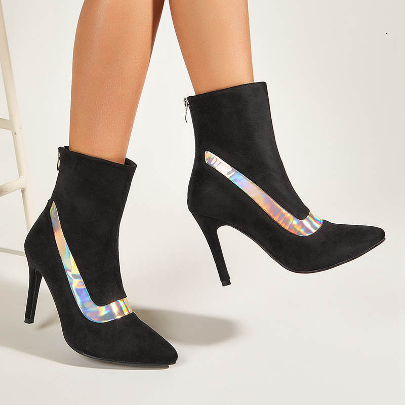 2021 European and American New Shoes Pointed Toe Stiletto Black Suede Ankle Martin Women's Boots -42 7sd7
2021 European and American New Shoes Pointed Toe Stiletto Black Suede Ankle Martin Women's Boots -42 7sd7