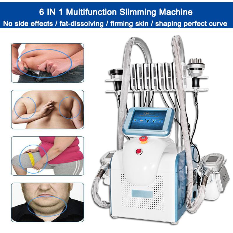 High quality fat freezing lipolaser cavitation RF slimming machine weight loss equipment Ultrasonic Cavitations vacuum cellulite reduce beauty device