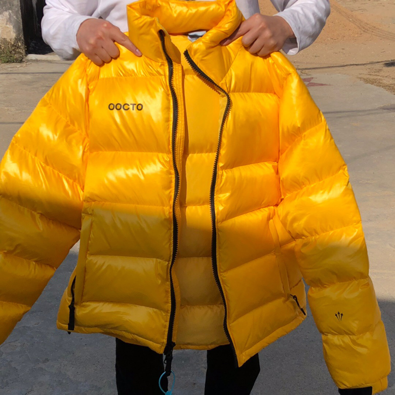 21FW Winter Warm Zipper Bomber MA1 Down Jacket Men Outdoor Windbreaker Casual Outwear Women High quality Stand Collar Puff Thick Coat, Yellow
21FW Winter Warm Zipper Bomber MA1 Down Jacket Men Outdoor Windbreaker Casual Outwear Women High quality Stand Collar Puff Thick Coat, Yellow