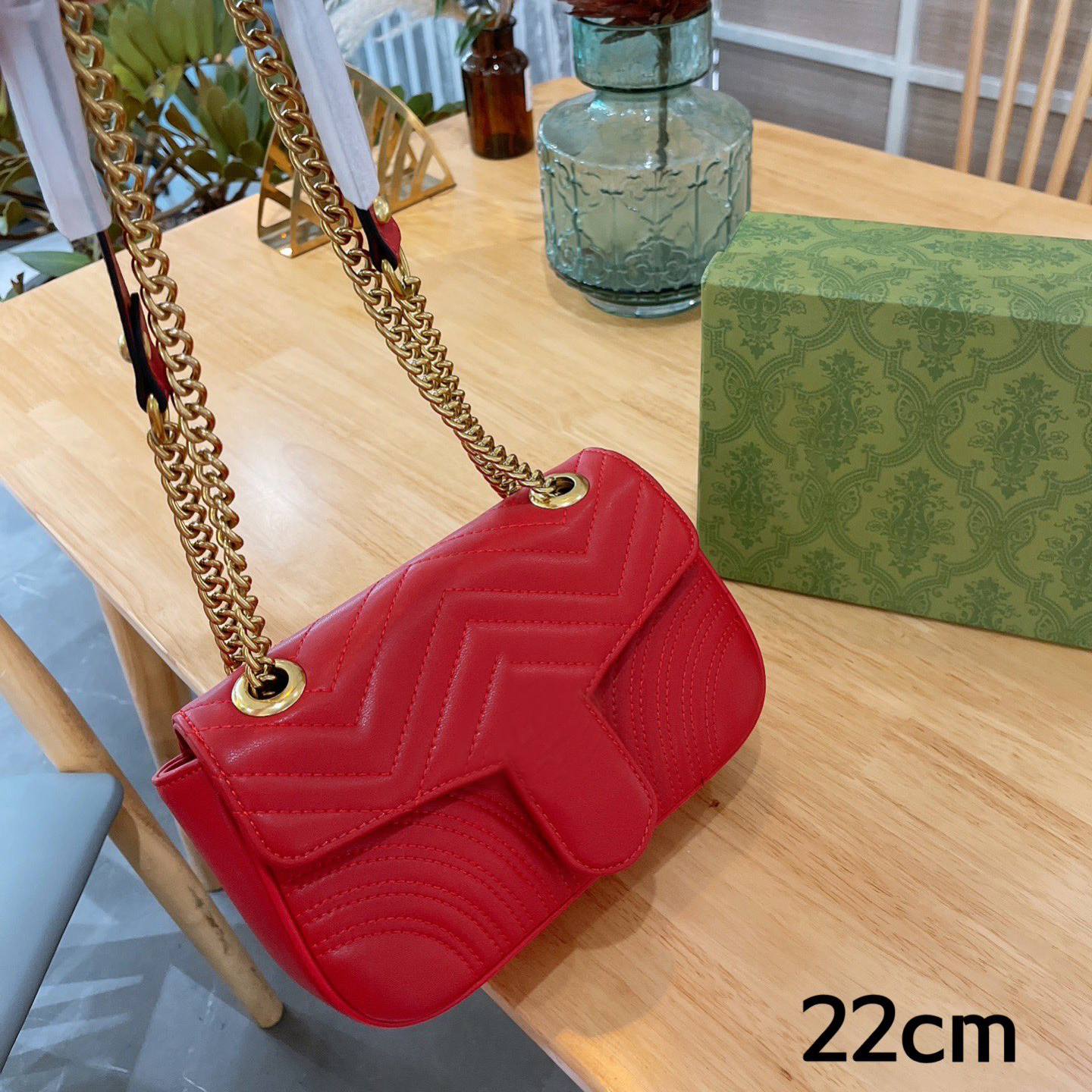 Luxury Designer Shoulder Bags Marmont Crossbody Heart Style Women Gold Chain Cross Body Bag Leather Handbags Totes Female Purse Black Red Disco Messenger Wallet
Luxury Designer Shoulder Bags Marmont Crossbody Heart Style Women Gold Chain Cross Body Bag Leather Handbags Totes Female Purse Black Red Disco Messenger Wallet