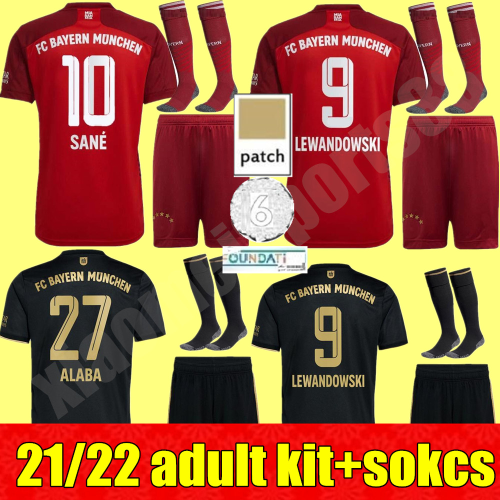 2021 2022 adult kits Bayern Munich RIBERY HUMMELS Soccer jerseys Men kit 21 22 VIDAL LEWANDOWSKI MULLER SANE home away 3rd child Football uniform, Home+champion patch
2021 2022 adult kits Bayern Munich RIBERY HUMMELS Soccer jerseys Men kit 21 22 VIDAL LEWANDOWSKI MULLER SANE home away 3rd child Football uniform, Home+champion patch
