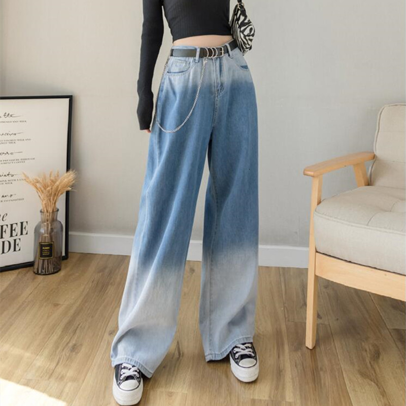 New Woman Jeans High Waist Clothes Wide Leg Denim Clothing Blue Streetwear Vintage Quality 2021 Fashion Harajuku Straight Pants K109
New Woman Jeans High Waist Clothes Wide Leg Denim Clothing Blue Streetwear Vintage Quality 2021 Fashion Harajuku Straight Pants K109