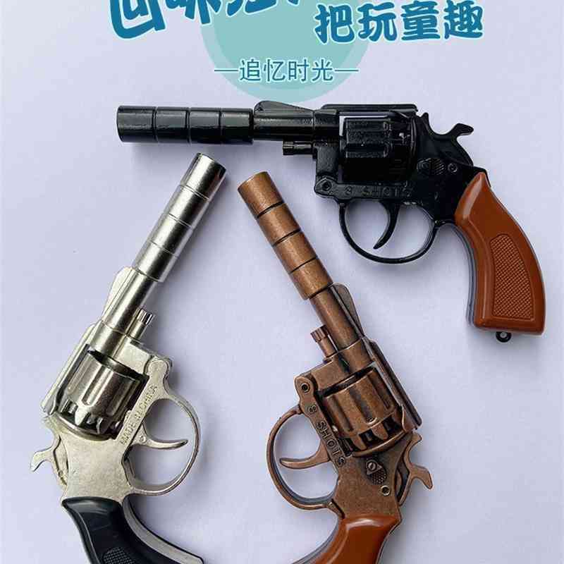 children's revolver cannon starting toy simulation silencing nostalgic paper smashing gun
children's revolver cannon starting toy simulation silencing nostalgic paper smashing gun