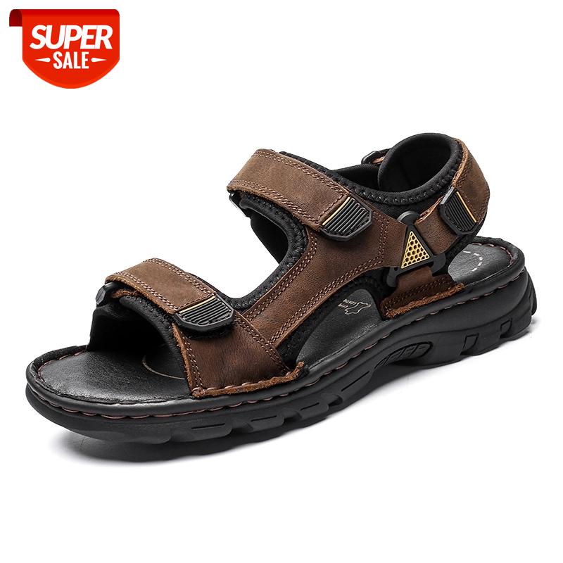 Jumpmore Suede Leather Beach Shoes Outdoor Sandals Men Casual Comfortable Soft Flat Shoes Size 38-48 #FL9p, Black
Jumpmore Suede Leather Beach Shoes Outdoor Sandals Men Casual Comfortable Soft Flat Shoes Size 38-48 #FL9p, Black
