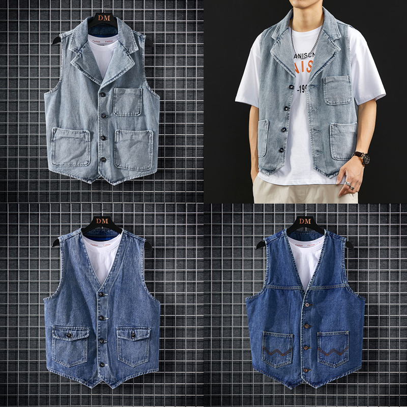 2021 New England Style Fashion Slim Fit Casual Smart Denim Vest Men Vintage Designer Waistcoat Gentlemen Suit Veste Hombre W1p6, Blue-8203
2021 New England Style Fashion Slim Fit Casual Smart Denim Vest Men Vintage Designer Waistcoat Gentlemen Suit Veste Hombre W1p6, Blue-8203