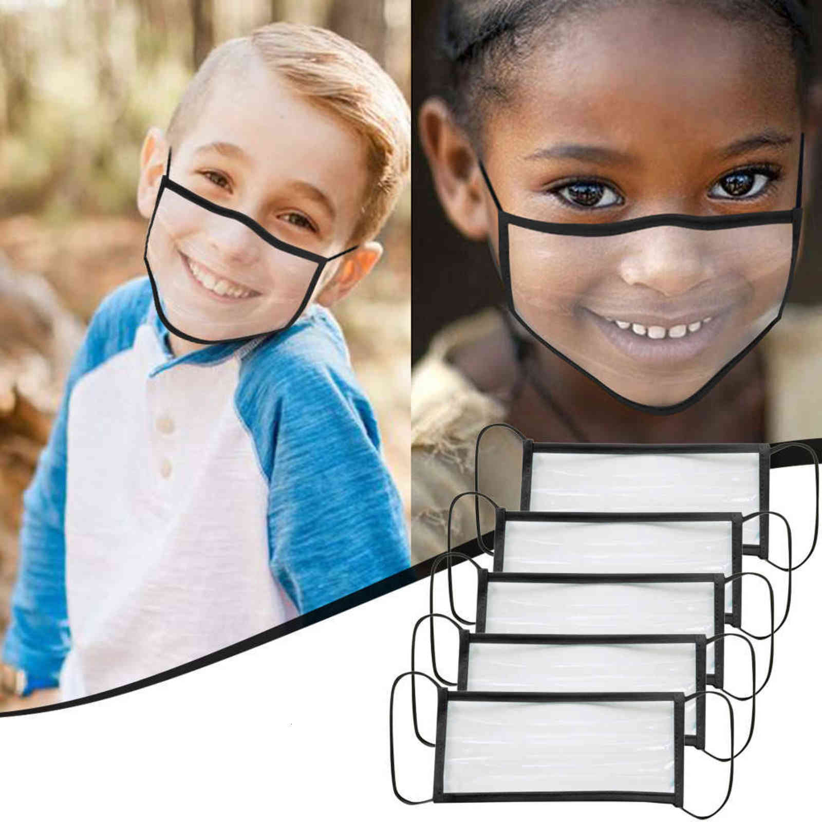 5pcs Clear Face Masks for Child Kids Washable Plastic Mouth with Windows Deaf Mute Talk Chat No Decoration
5pcs Clear Face Masks for Child Kids Washable Plastic Mouth with Windows Deaf Mute Talk Chat No Decoration