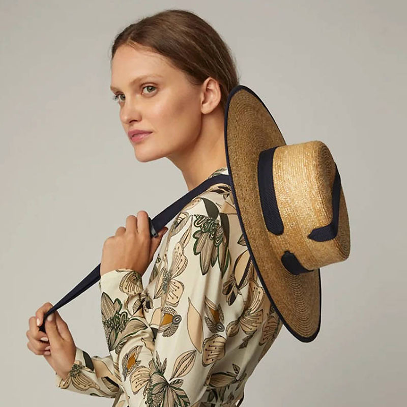 2021 New 11cm Wide Brim Summer Beach Wheat Straw Cap Women Kentucky Derby Sun Ribbon Tie Boater Hat for Vacation Sss3, Natural
2021 New 11cm Wide Brim Summer Beach Wheat Straw Cap Women Kentucky Derby Sun Ribbon Tie Boater Hat for Vacation Sss3, Natural