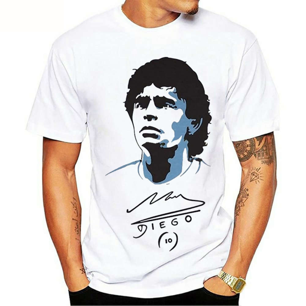 1986 nostalgic Maradona 3D digital printing youth men's Short Sleeve T-Shirt, White;black
1986 nostalgic Maradona 3D digital printing youth men's Short Sleeve T-Shirt, White;black
