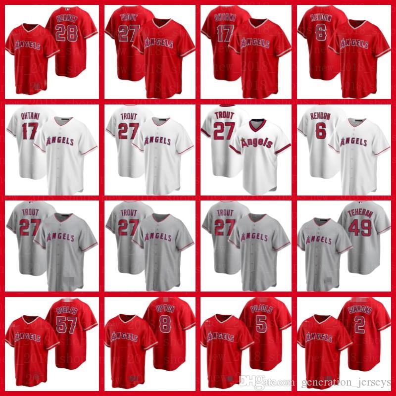 Los Angeles 27 Mike Trout Angels Jerseys Baseball 17 Shohei Ohtani Anthony Rendon Dylan Bundy Jared Walsh David Fletcher Justin Upton Men, Blue;black
Los Angeles 27 Mike Trout Angels Jerseys Baseball 17 Shohei Ohtani Anthony Rendon Dylan Bundy Jared Walsh David Fletcher Justin Upton Men, Blue;black