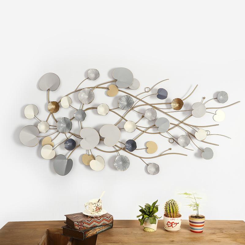 Modern European-style wrought iron pendant wall decoration porch metal money grass hanging room decor
Modern European-style wrought iron pendant wall decoration porch metal money grass hanging room decor