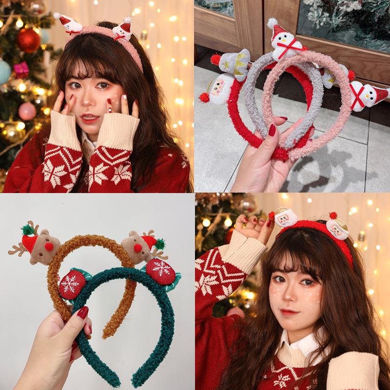 Hair Clips & Barrettes Christmas Jewelry Cute Girl Festival Headxer Santa Lamb Hoop Super Fairy Headband, Golden;silver
Hair Clips & Barrettes Christmas Jewelry Cute Girl Festival Headxer Santa Lamb Hoop Super Fairy Headband, Golden;silver