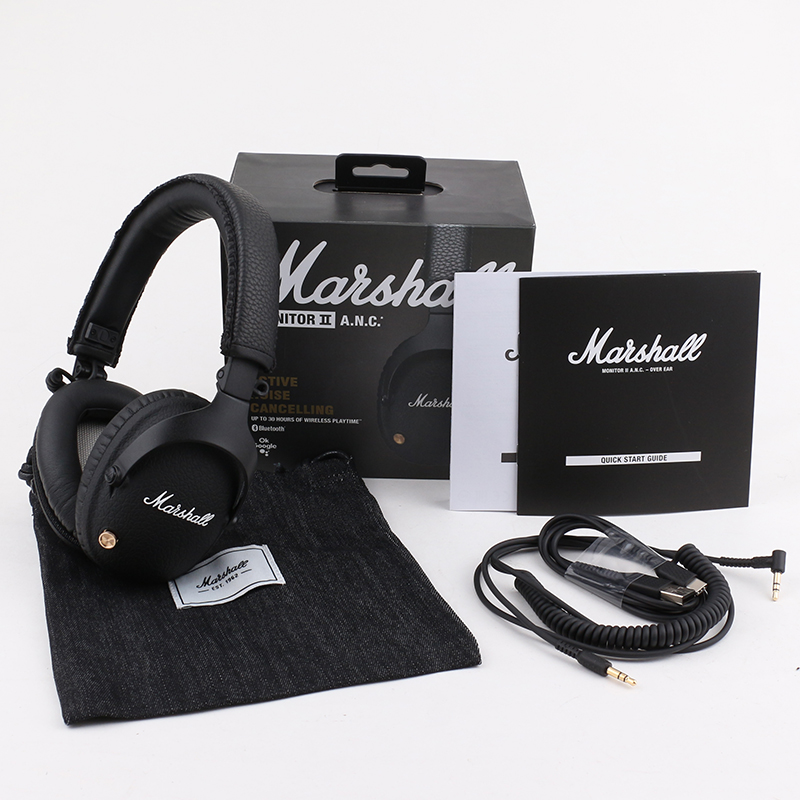 Marshall MONITOR II ANC Bluetooth Headphone DJ Headphones Deep Bass Noise Isolating Headset Earphone, Black
Marshall MONITOR II ANC Bluetooth Headphone DJ Headphones Deep Bass Noise Isolating Headset Earphone, Black