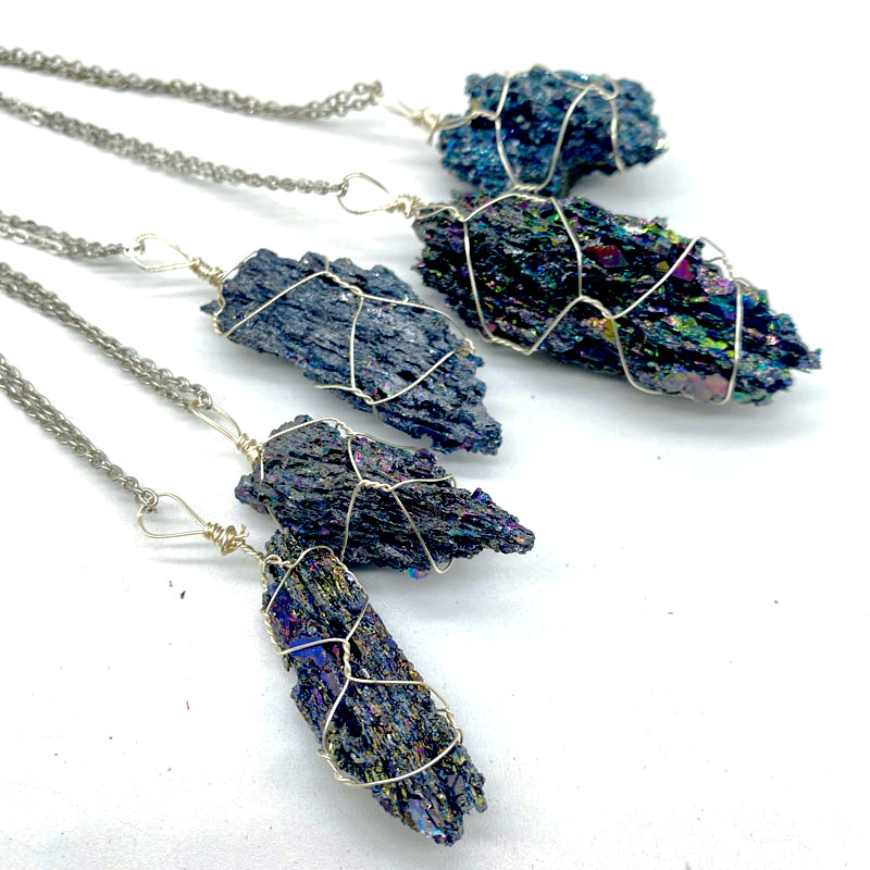 Colorful Irregular Natural Stone Energy Healing Silver Plated Pendant Necklaces With Chain Party Club Jewelry For Women Men
Colorful Irregular Natural Stone Energy Healing Silver Plated Pendant Necklaces With Chain Party Club Jewelry For Women Men