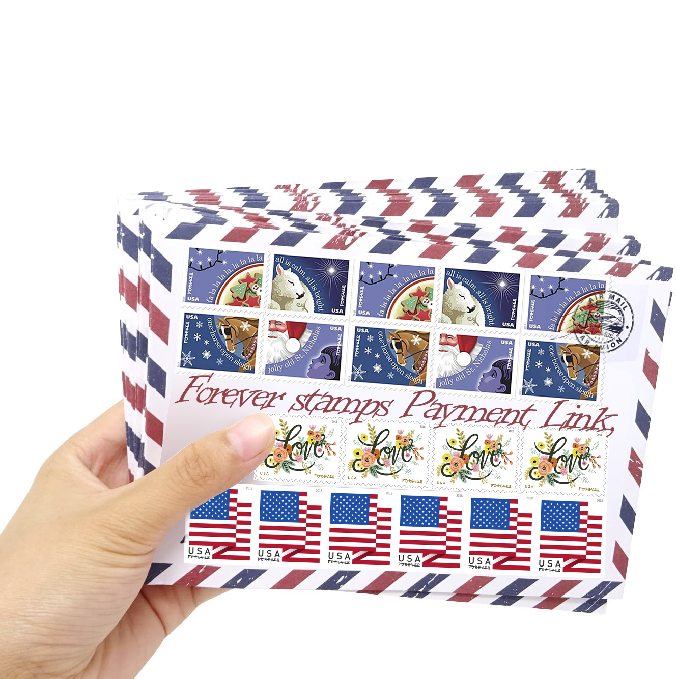 Forever USA Flag 2017 Collection Postal Mailling Label Wedding anniversary Engagement Invitation, Silver
Forever USA Flag 2017 Collection Postal Mailling Label Wedding anniversary Engagement Invitation, Silver
