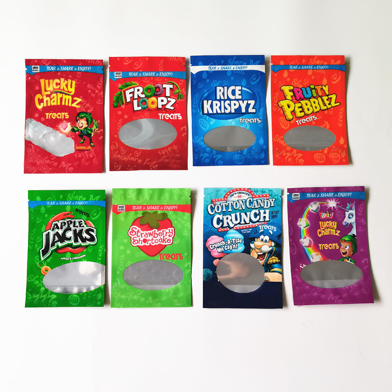 empty Rice TREATS mylar bag cereal edibles packaging stand up pouch resealable zipper lucky charmz froot loops
empty Rice TREATS mylar bag cereal edibles packaging stand up pouch resealable zipper lucky charmz froot loops