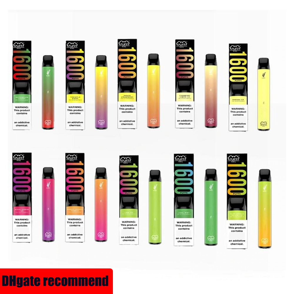 Puff Bar Xxl Vape Puff 1600 Xxl 1600Puffs 850mah 4.0ml Oil Capacity 22Colors Selectable Free Shipp To Usa 5-7 Days
Puff Bar Xxl Vape Puff 1600 Xxl 1600Puffs 850mah 4.0ml Oil Capacity 22Colors Selectable Free Shipp To Usa 5-7 Days