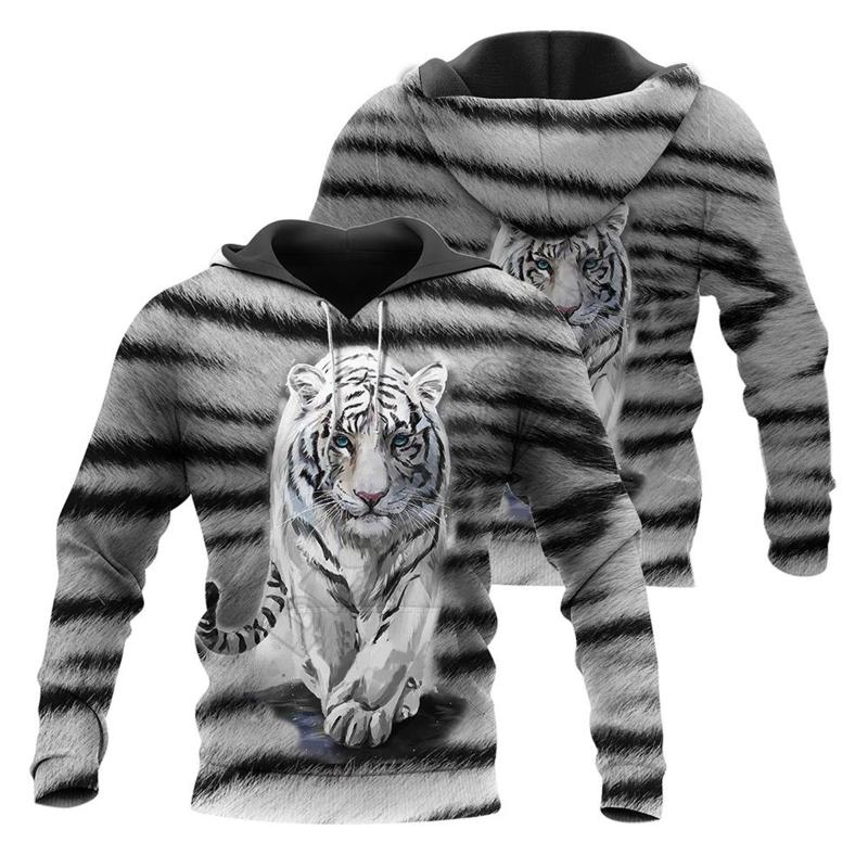 Women's Hoodies & Sweatshirts Amazing White Tiger 3D Printed Men Women Fashion Hooded Long Sleeve Streetwear Funny Animal Pullover 03
Women's Hoodies & Sweatshirts Amazing White Tiger 3D Printed Men Women Fashion Hooded Long Sleeve Streetwear Funny Animal Pullover 03
