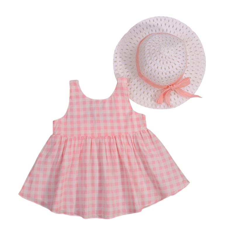 Girl's Dresses Breathable Summer Little Girls Dress, Children Bow Decoration Plaid Sleeveless Suspender Princess Skirt + Straw Hat 0-3T, Red;yellow
Girl's Dresses Breathable Summer Little Girls Dress, Children Bow Decoration Plaid Sleeveless Suspender Princess Skirt + Straw Hat 0-3T, Red;yellow