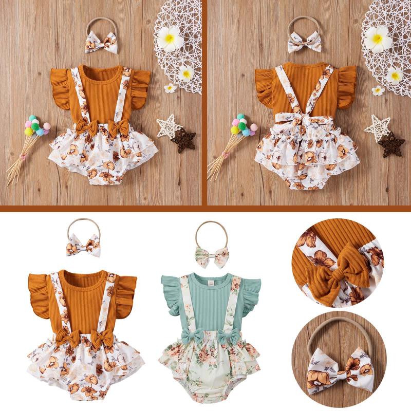 Clothing Sets Born Baby Girl Clothes Set Infant Solid Sleeveless Romper + Floral Print Shorts Headwear Suits 3Pcs Outfit, White
Clothing Sets Born Baby Girl Clothes Set Infant Solid Sleeveless Romper + Floral Print Shorts Headwear Suits 3Pcs Outfit, White