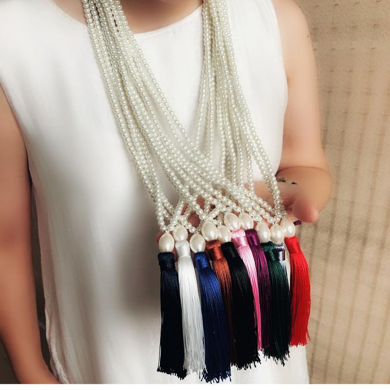 Pendant Necklaces Naomy&ZP Tassel Necklace For Women Pearl Long Boho Bohemian Simulated Statement Ethnic Fashion Jewelry
Pendant Necklaces Naomy&ZP Tassel Necklace For Women Pearl Long Boho Bohemian Simulated Statement Ethnic Fashion Jewelry