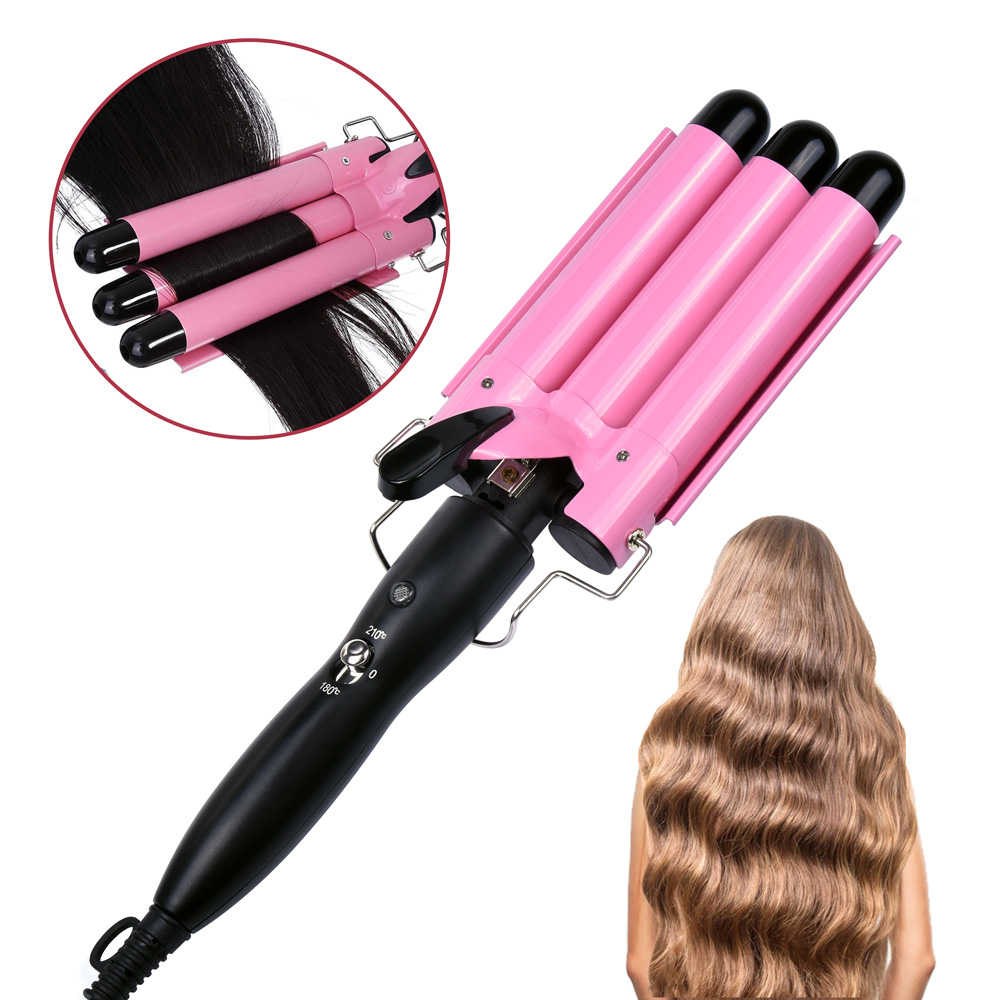 3 Barrels Hair Curling Iron Automatic Perm Splint Ceramic Hair Curler Professional Hair Waver Styling Tools Styler Wand
3 Barrels Hair Curling Iron Automatic Perm Splint Ceramic Hair Curler Professional Hair Waver Styling Tools Styler Wand