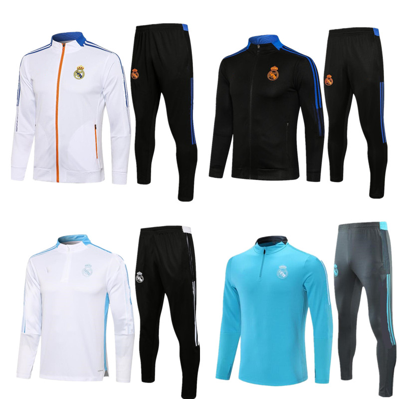 men+kids 2021 2022 real madrid soccer training suit jacket tracksuits 21/22 camiseta de futbol hazard benzema modric jogging football tracks, Black
men+kids 2021 2022 real madrid soccer training suit jacket tracksuits 21/22 camiseta de futbol hazard benzema modric jogging football tracks, Black
