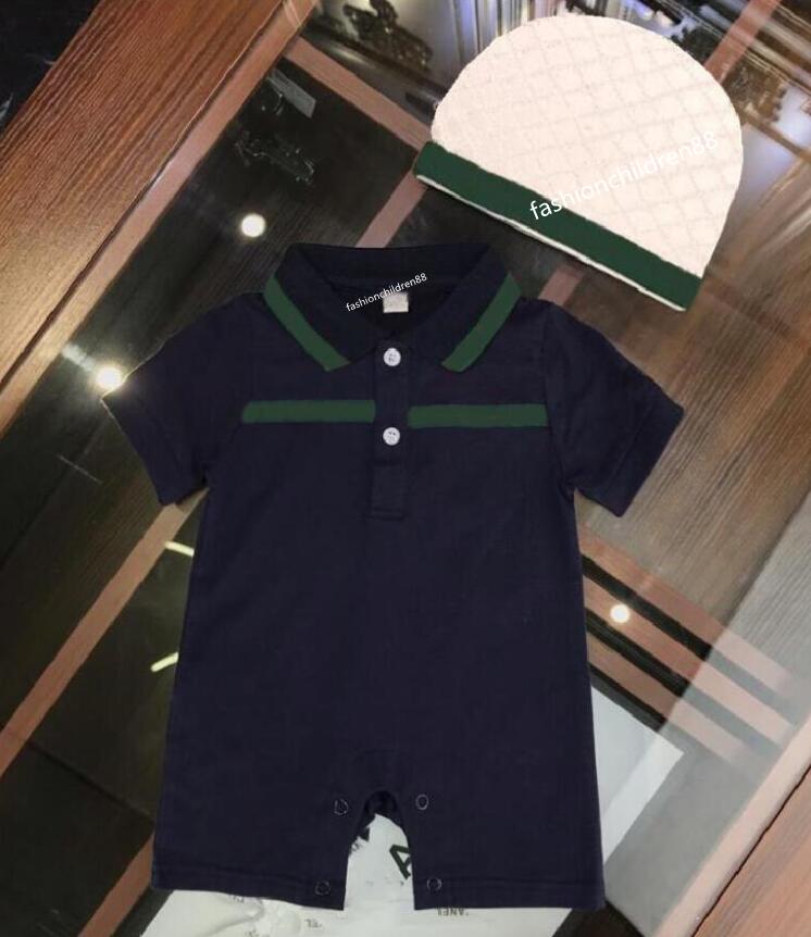 Summer baby boys rompers kids clothes lapel Short sleeve jumpsuits infant girls stripe Classic long sleeve romper hat 2pcs/set, #g1
Summer baby boys rompers kids clothes lapel Short sleeve jumpsuits infant girls stripe Classic long sleeve romper hat 2pcs/set, #g1