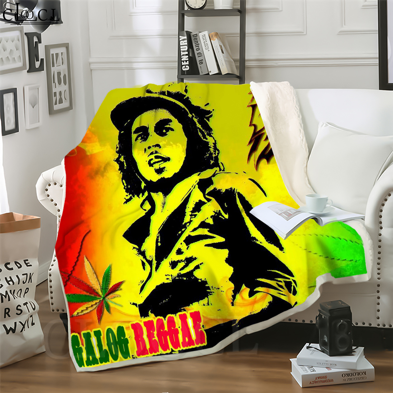 CLOOCL New Reggae Singer Bob Marley 3D Print Hip-hop Style Air Conditioning Blanket Teens Bedding Throw Blanket Plush Quilt
CLOOCL New Reggae Singer Bob Marley 3D Print Hip-hop Style Air Conditioning Blanket Teens Bedding Throw Blanket Plush Quilt