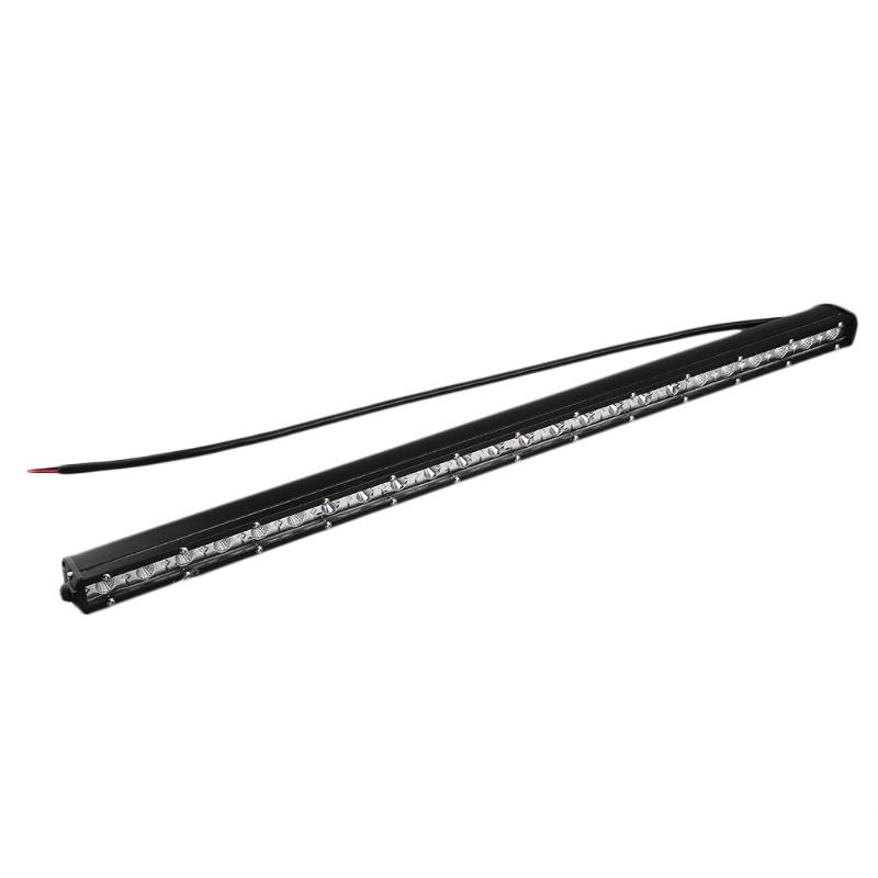 Car Headlights Universal 27 "inches Single Row 3 W 72 Styling 24 LED Work Light Bar Moving Door Plate Pedal Steps Scuff 
Car Headlights Universal 27 "inches Single Row 3 W 72 Styling 24 LED Work Light Bar Moving Door Plate Pedal Steps Scuff