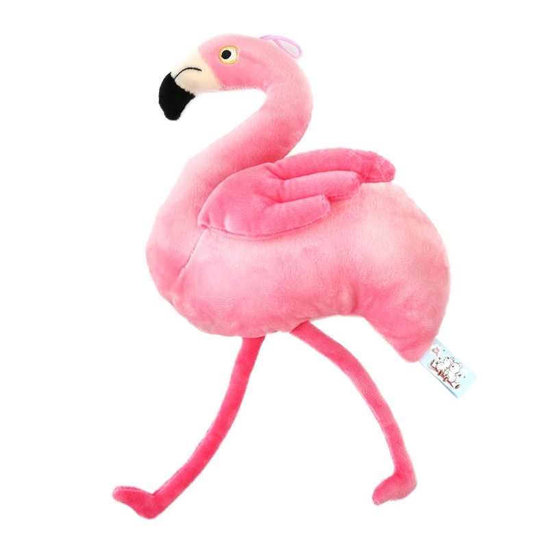 Animals Plush Toys Cute Swan Flamingo Ostrich Doll Stuffed Soft Ballet Crown Baby Kids Appease Toy Gift for Girl MR005 210728