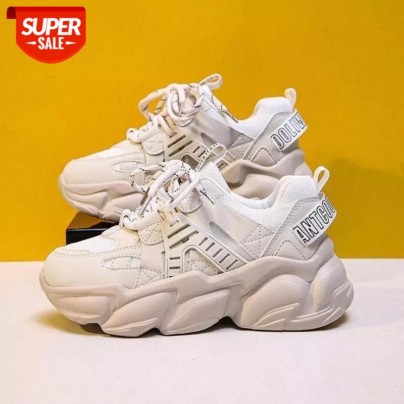 2021 Spring New Women Shoes Chunky Sneakers Thick Sole Increasing Platform White Casual Tenis Feminino Zapato Mujer #Tu4S
2021 Spring New Women Shoes Chunky Sneakers Thick Sole Increasing Platform White Casual Tenis Feminino Zapato Mujer #Tu4S