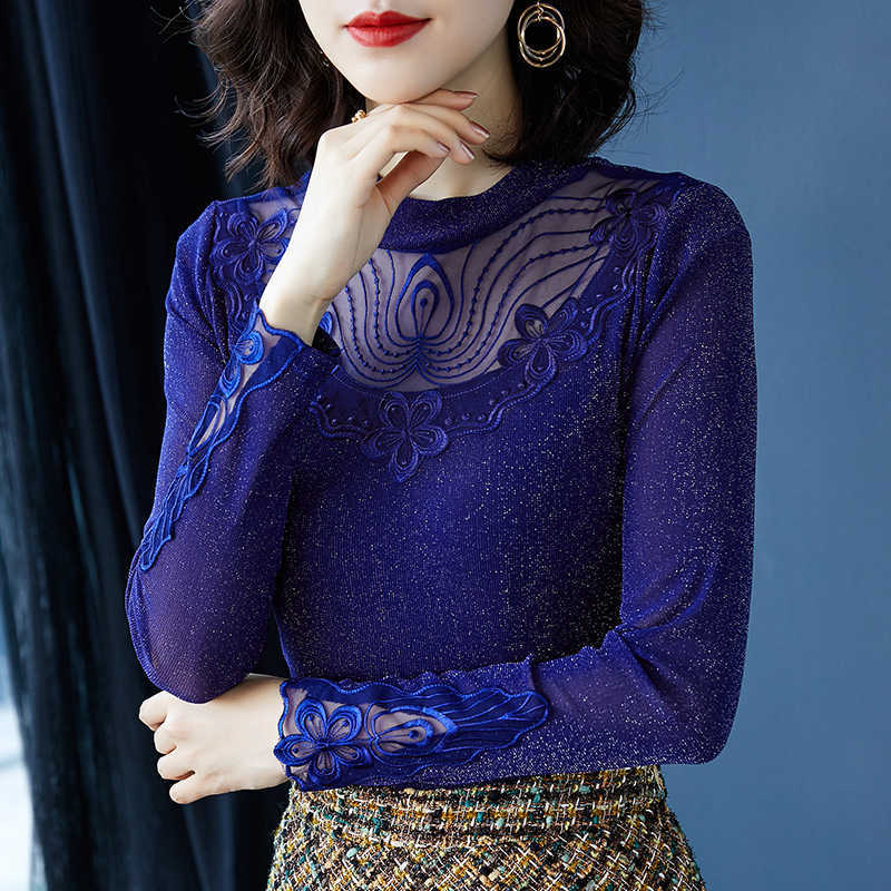 Korean Women Shirt Blouses for Long Sleeve Hollow Out Shirts Female Top Black Lace Pullover Blouse Tops Woman Basic 210604
Korean Women Shirt Blouses for Long Sleeve Hollow Out Shirts Female Top Black Lace Pullover Blouse Tops Woman Basic 210604