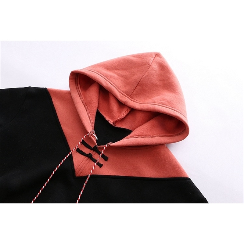 Neploe Women Hoodies Fleece Thick Cute Fox Embroidery Winter Autumn Women Pullovers Jumpers Japanese New Hooded Coat 56439 201127