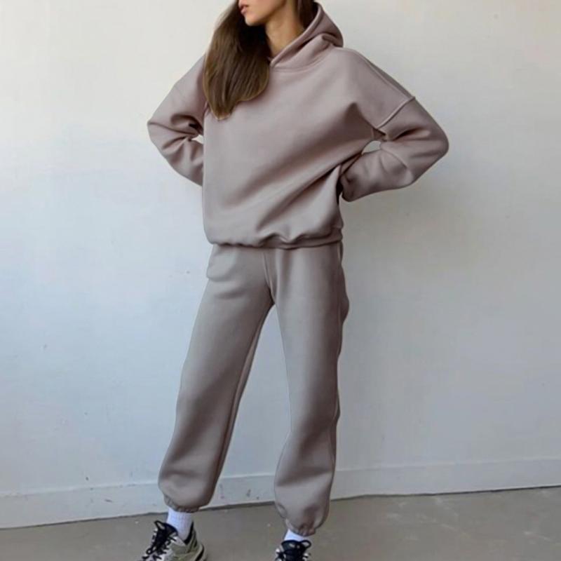 Gym Clothing Tracksuits 2 Piece Set Women Oversized Hoodies Sweatshirts And Sweatpants Joggers Sport Pants Suits Outfits Sweatsuits Femme, White;black
Gym Clothing Tracksuits 2 Piece Set Women Oversized Hoodies Sweatshirts And Sweatpants Joggers Sport Pants Suits Outfits Sweatsuits Femme, White;black