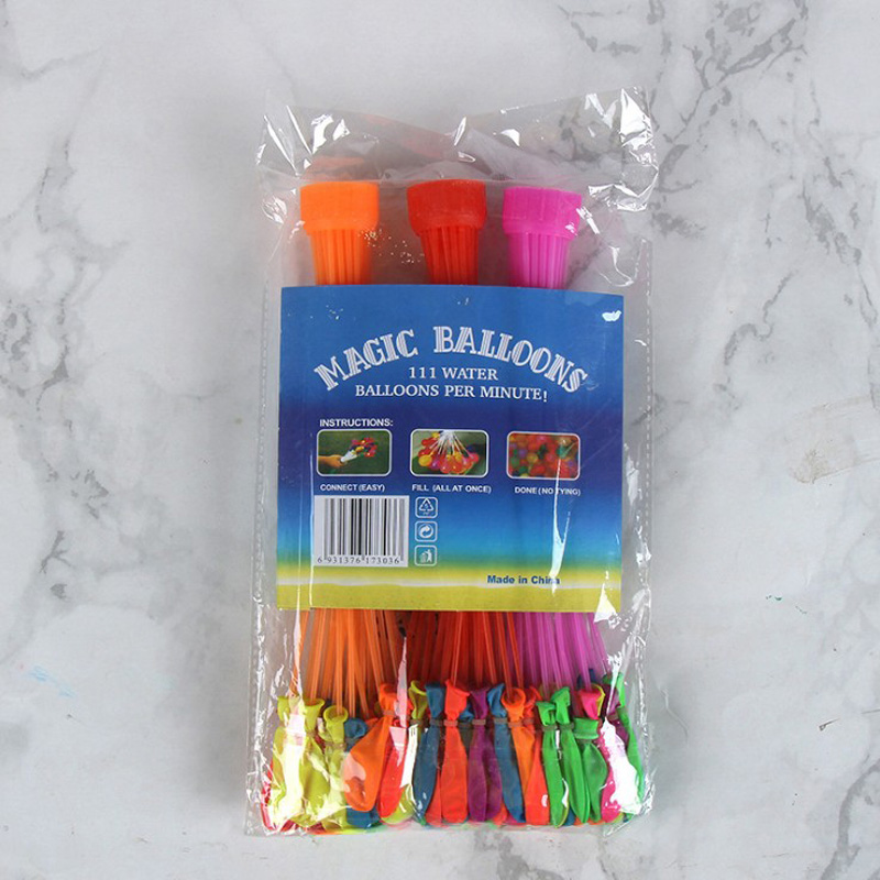 One Set 111pcs Water Balloons Packs Summer Outside Party Waters Balloons Children Adult Water Balloon Toy Quick Fill Up Water Ball Toys
One Set 111pcs Water Balloons Packs Summer Outside Party Waters Balloons Children Adult Water Balloon Toy Quick Fill Up Water Ball Toys